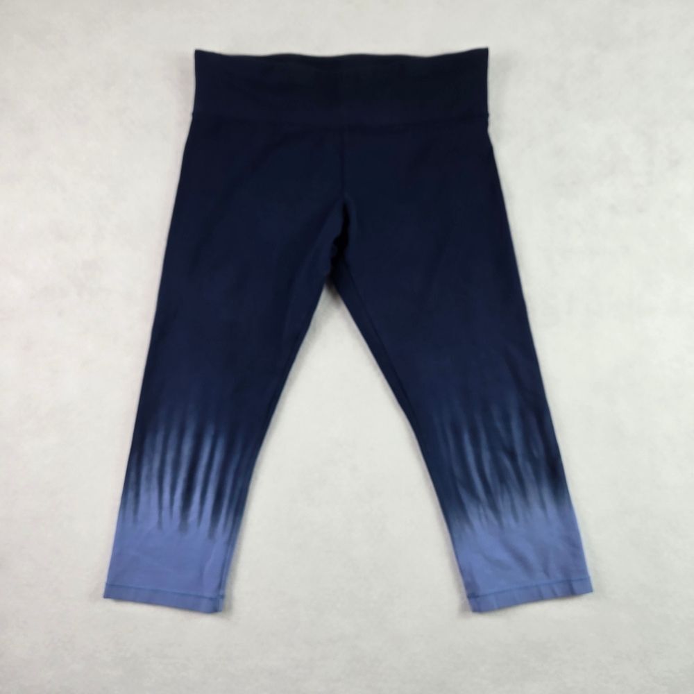 Calvin Klein Performance Ombre Tye Dye Blue Leggings